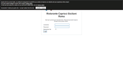 Desktop Screenshot of capriccisiciliani.com